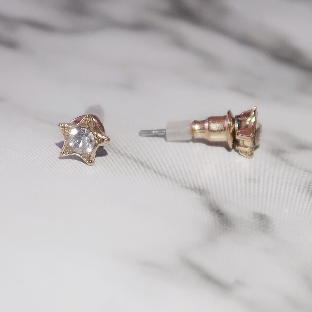 Star studded earrings